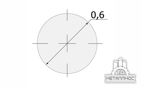 Проволока нержавеющая 0,6 мм AISI 304 08Х18Н10