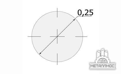 Проволока нержавеющая 0,25 мм 12Х18Н10Т